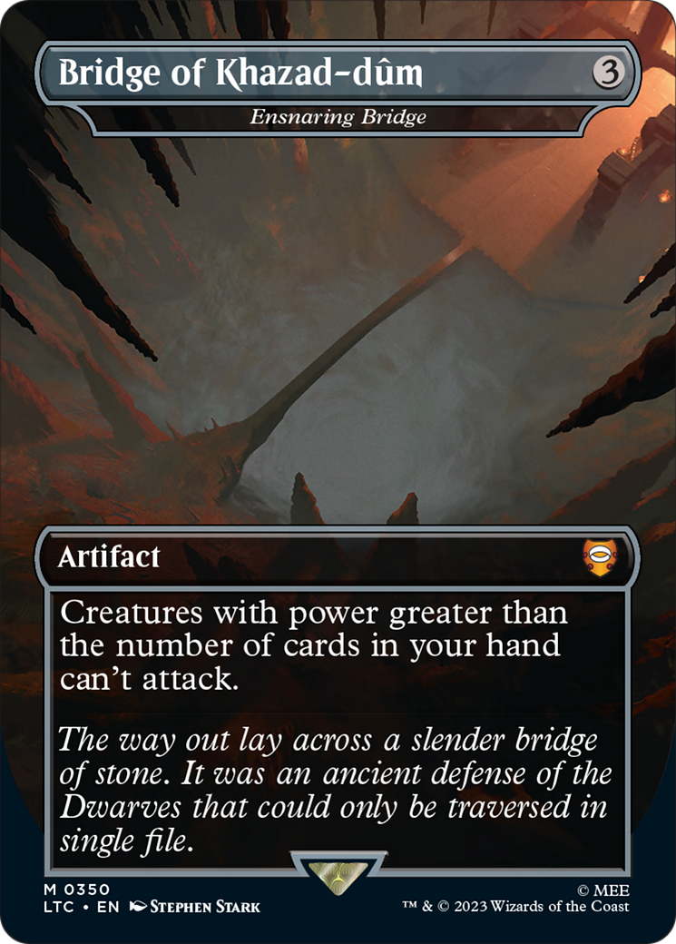 Bridge of Khazad-dum - Ensnaring Bridge [The Lord of the Rings: Tales of Middle-Earth Commander] | Exor Games Truro