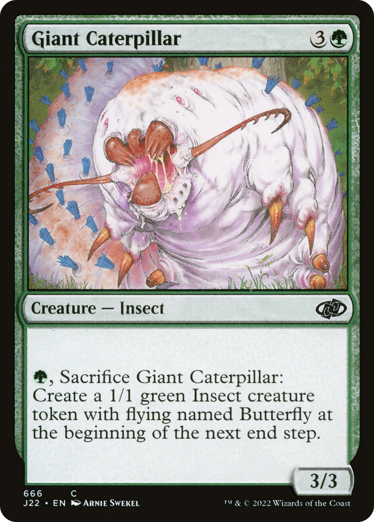 Giant Caterpillar [Jumpstart 2022] | Exor Games Truro