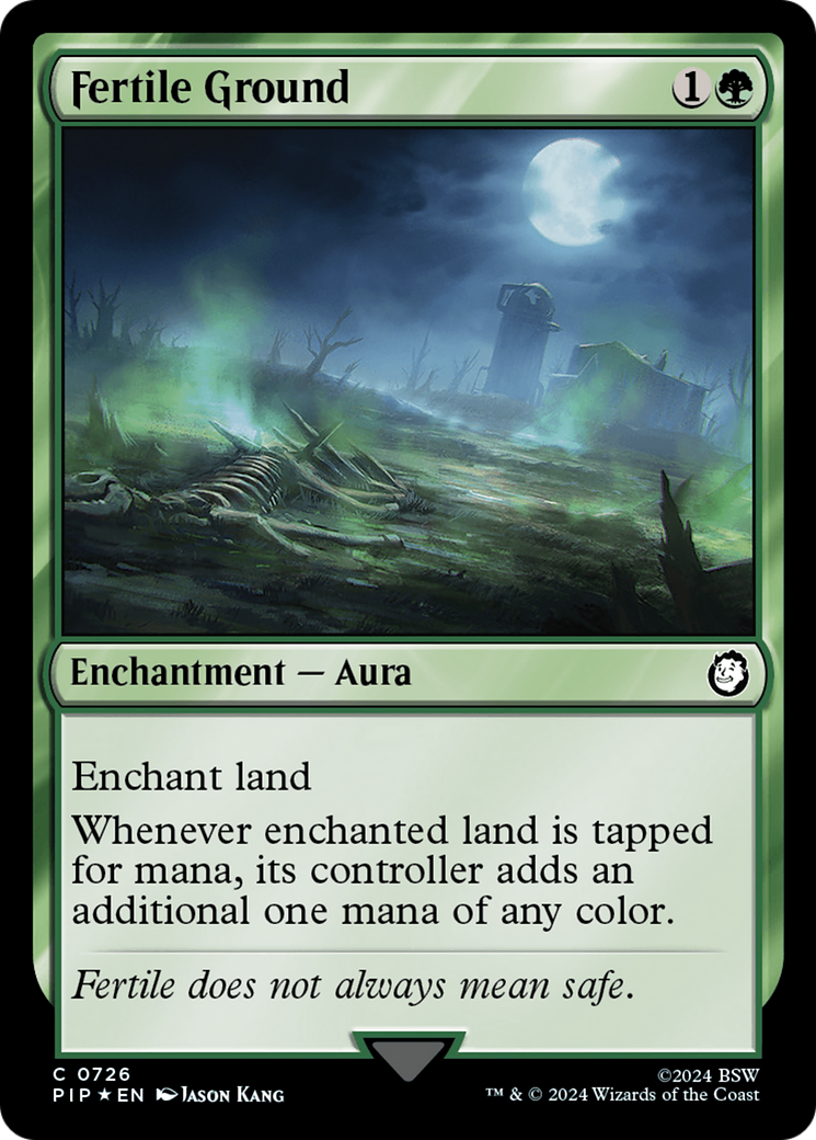 Fertile Ground (Surge Foil) [Fallout] | Exor Games Truro