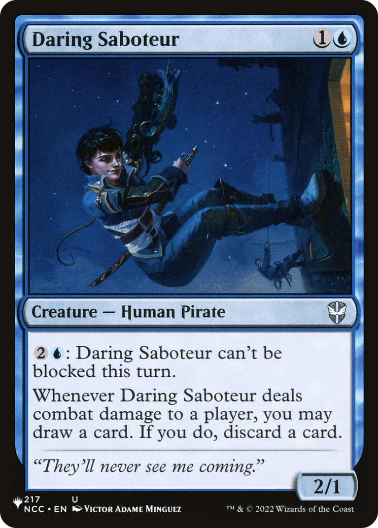 Daring Saboteur [The List] | Exor Games Truro