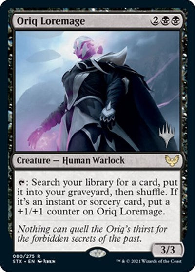 Oriq Loremage (Promo Pack) [Strixhaven: School of Mages Promos] | Exor Games Truro