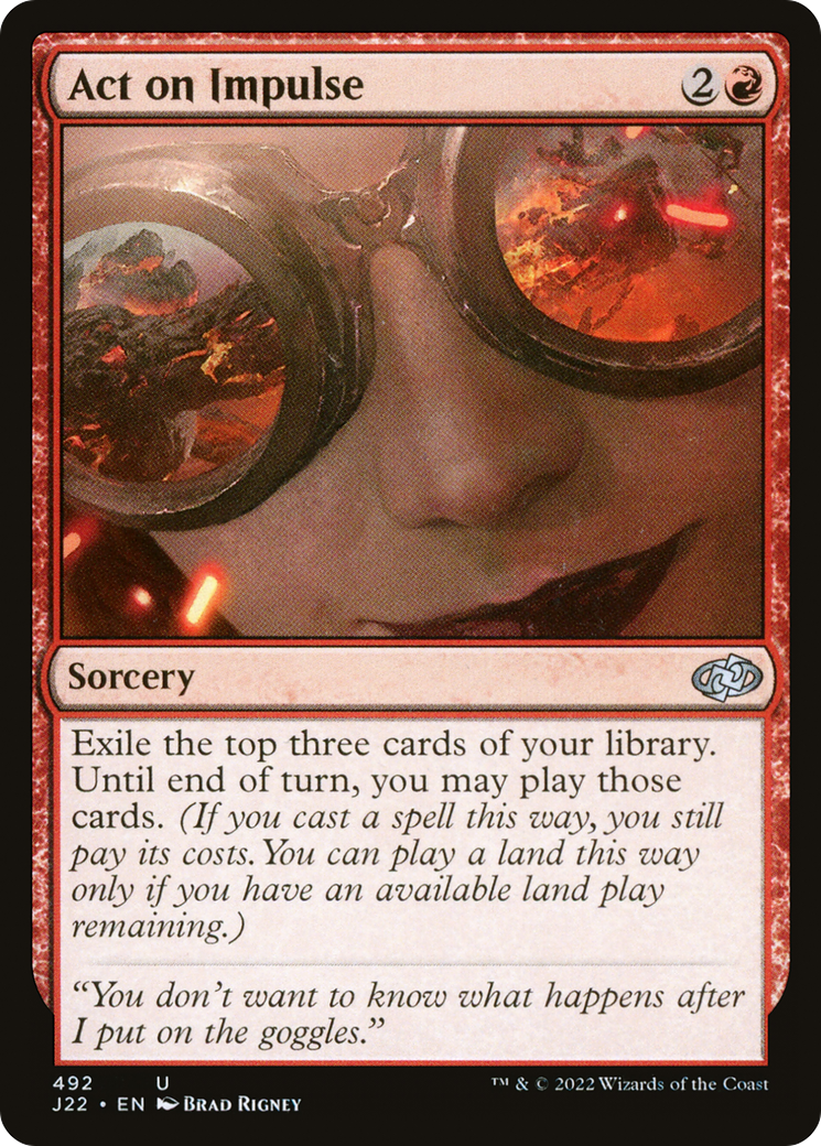 Act on Impulse [Jumpstart 2022] | Exor Games Truro