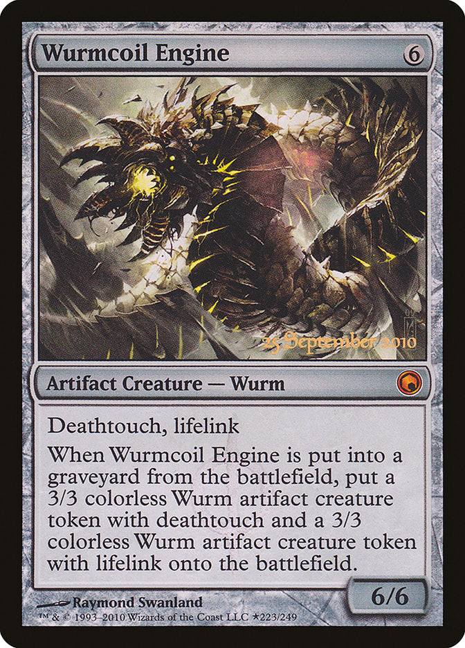 Wurmcoil Engine [Scars of Mirrodin Prerelease Promos] | Exor Games Truro