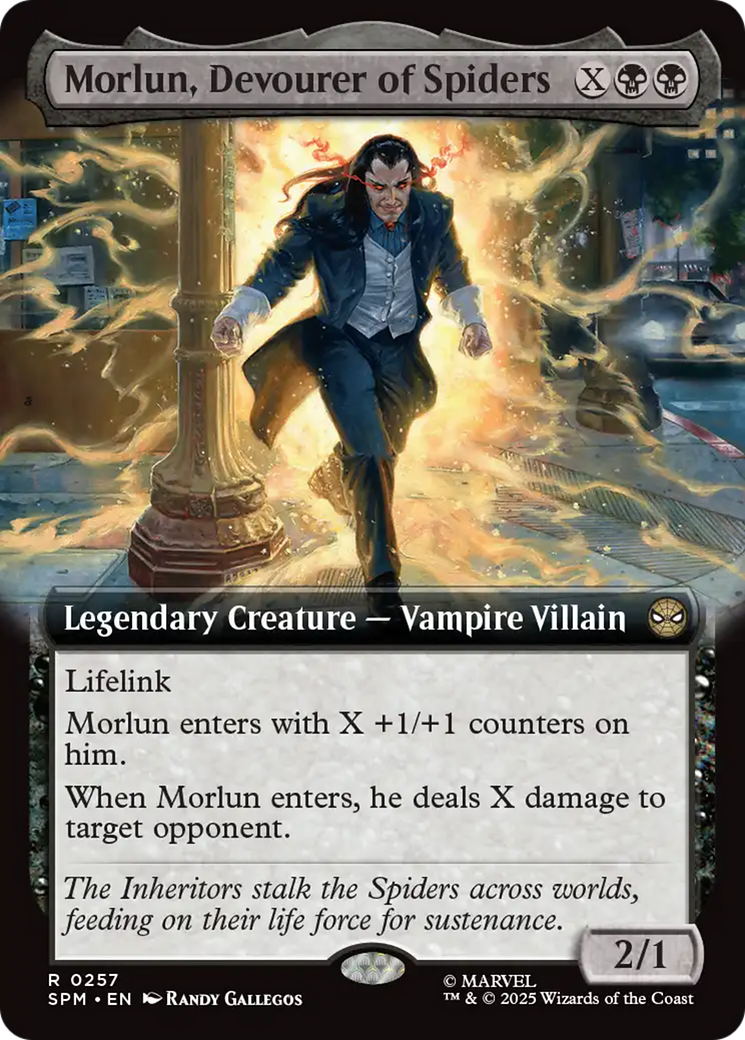 Morlun, Devourer of Spiders (Extended Art) [Marvel's Spider-Man] | Exor Games Truro