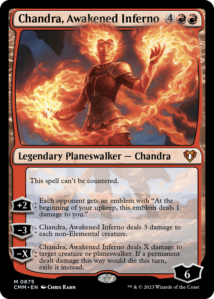 Chandra, Awakened Inferno [Commander Masters] | Exor Games Truro