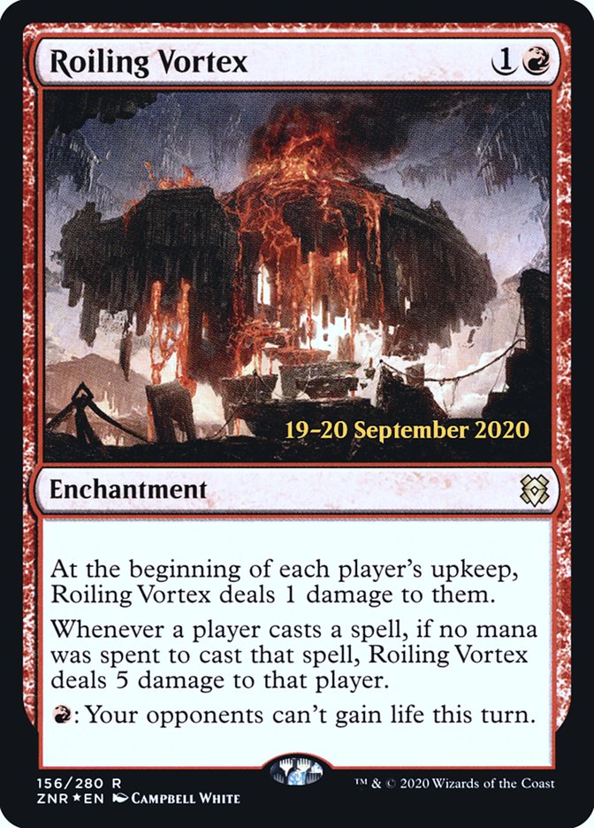 Roiling Vortex [Zendikar Rising Prerelease Promos] | Exor Games Truro
