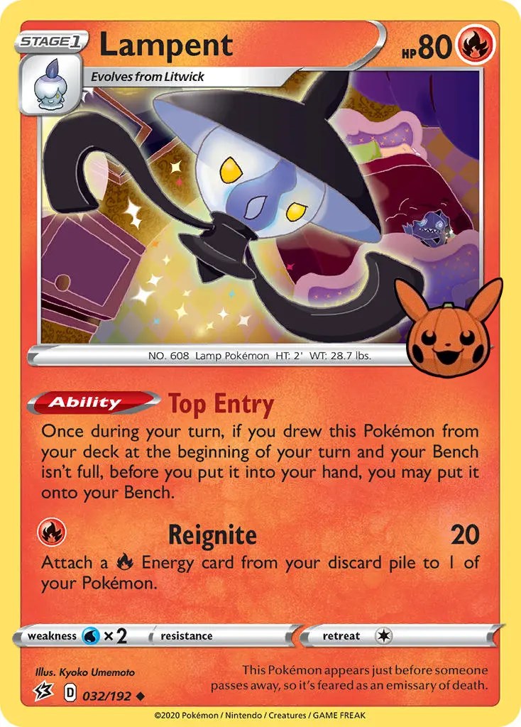 Lampent (032/192) [Trick or Trade] | Exor Games Truro