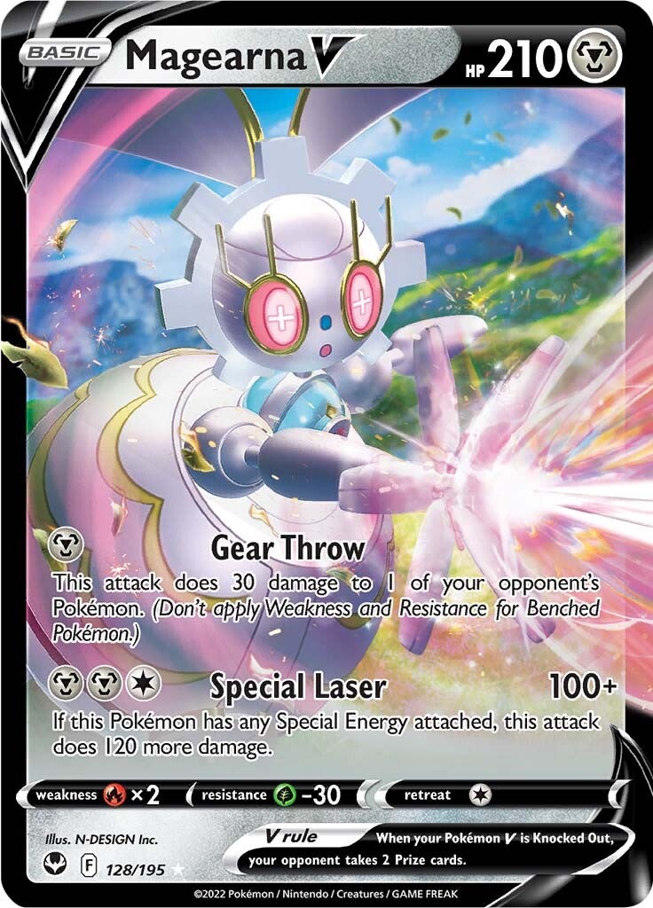 Magearna V (128/195) [Sword & Shield: Silver Tempest] | Exor Games Truro