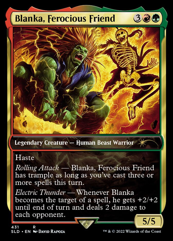 Blanka, Ferocious Friend [Secret Lair Drop Series] | Exor Games Truro