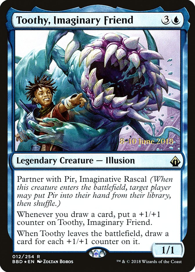 Toothy, Imaginary Friend [Battlebond Prerelease Promos] | Exor Games Truro