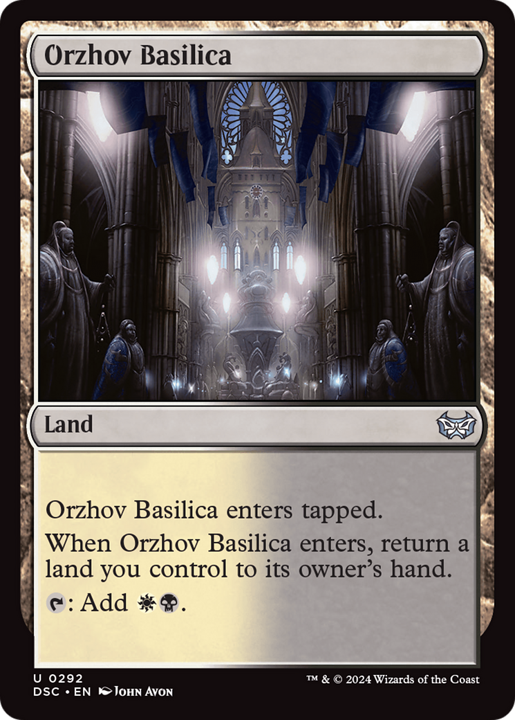 Orzhov Basilica [Duskmourn: House of Horror Commander] | Exor Games Truro
