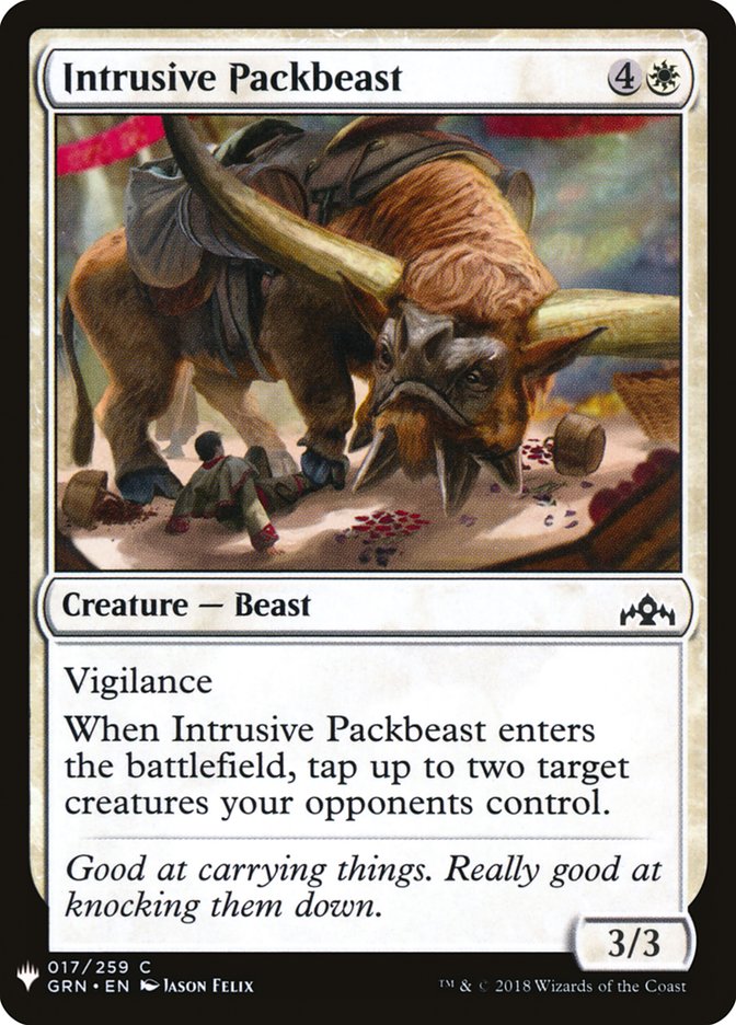 Intrusive Packbeast [Mystery Booster] | Exor Games Truro