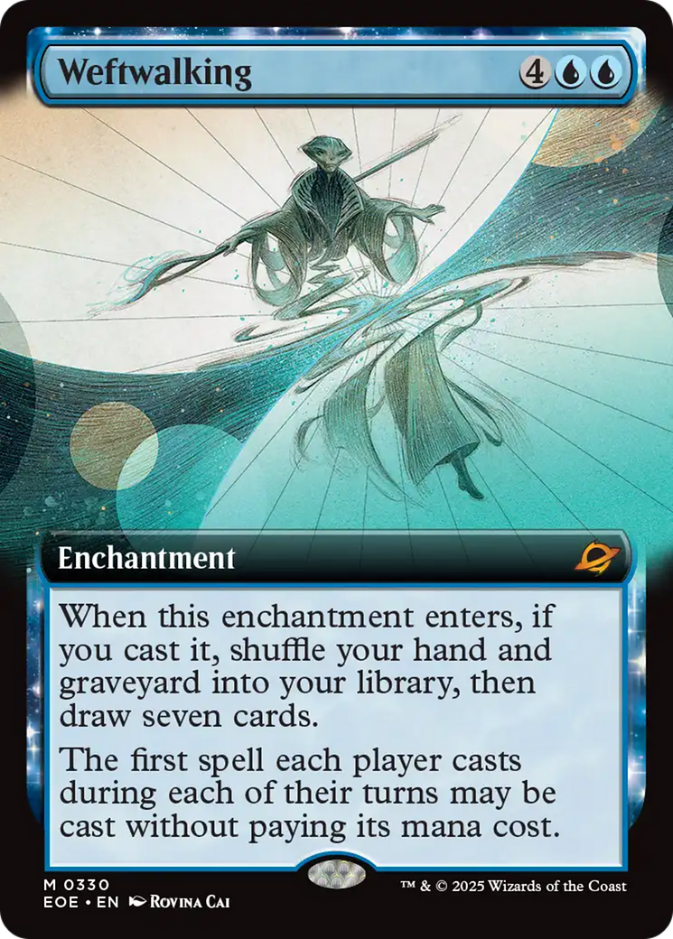 Weftwalking (Extended Art) [Edge of Eternities] | Exor Games Truro