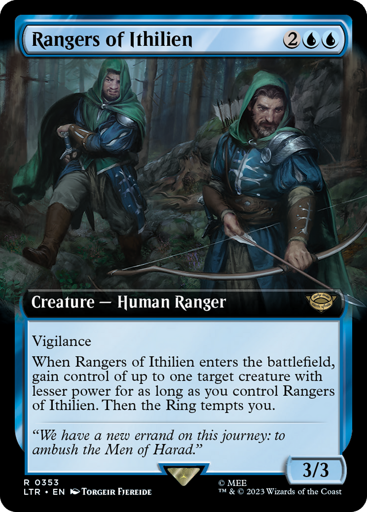 Rangers of Ithilien (Extended Art) [The Lord of the Rings: Tales of Middle-Earth] | Exor Games Truro