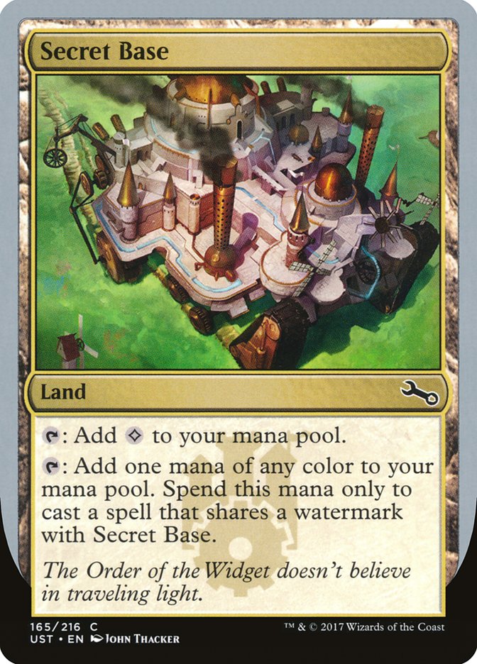Secret Base (John Thacker) [Unstable] | Exor Games Truro