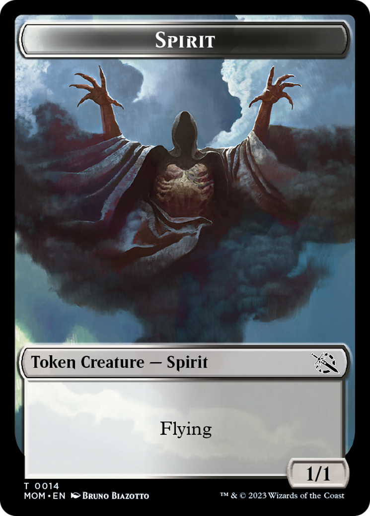 Spirit Token [March of the Machine Tokens] | Exor Games Truro