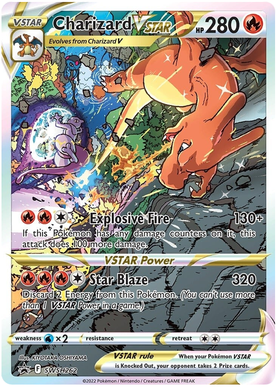 Charizard VSTAR (SWSH262) [Sword & Shield: Black Star Promos] | Exor Games Truro