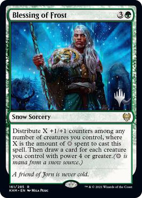 Blessing of Frost (Promo Pack) [Kaldheim Promos] | Exor Games Truro