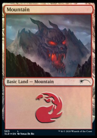 Mountain (Develish) (565) [Secret Lair Drop Promos] | Exor Games Truro