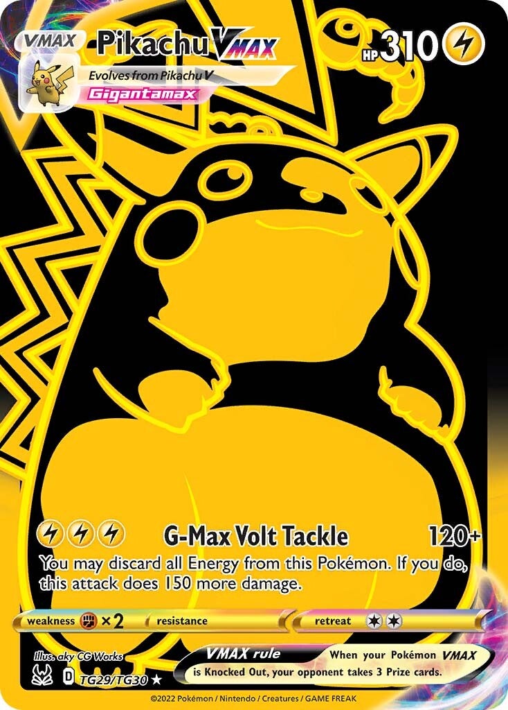 Pikachu VMAX (TG29/TG30) [Sword & Shield: Lost Origin] | Exor Games Truro