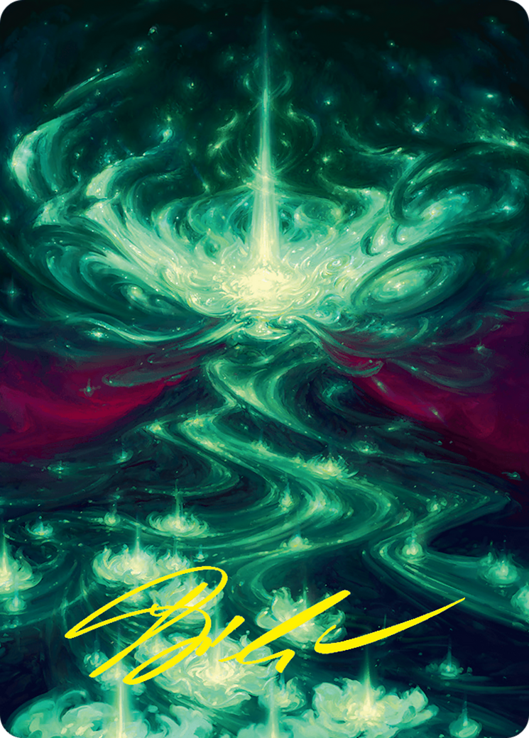 Genesis Wave Art Card (54/54) (Gold-Stamped Signature) [Foundations Art Series] | Exor Games Truro