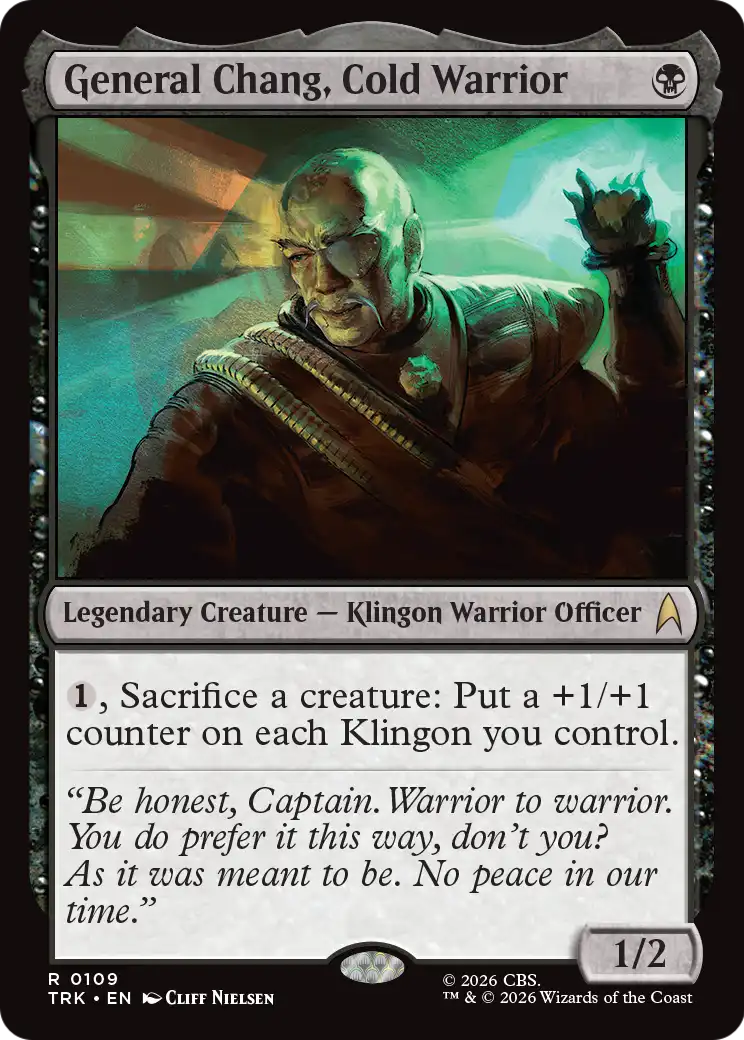 General Chang, Cold Warrior [Star Trek] | Exor Games Truro