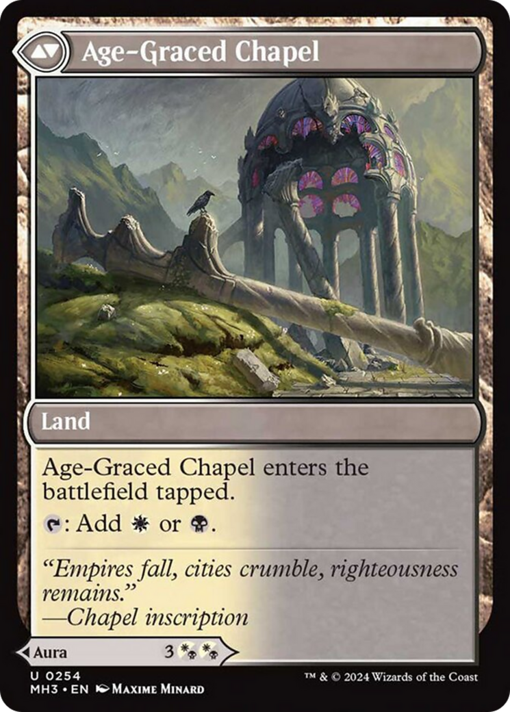 Glasswing Grace // Age-Graced Chapel [Modern Horizons 3] | Exor Games Truro