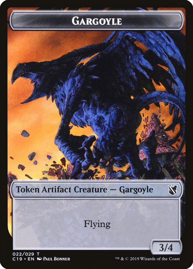 Gargoyle Token [Commander 2019 Tokens] | Exor Games Truro