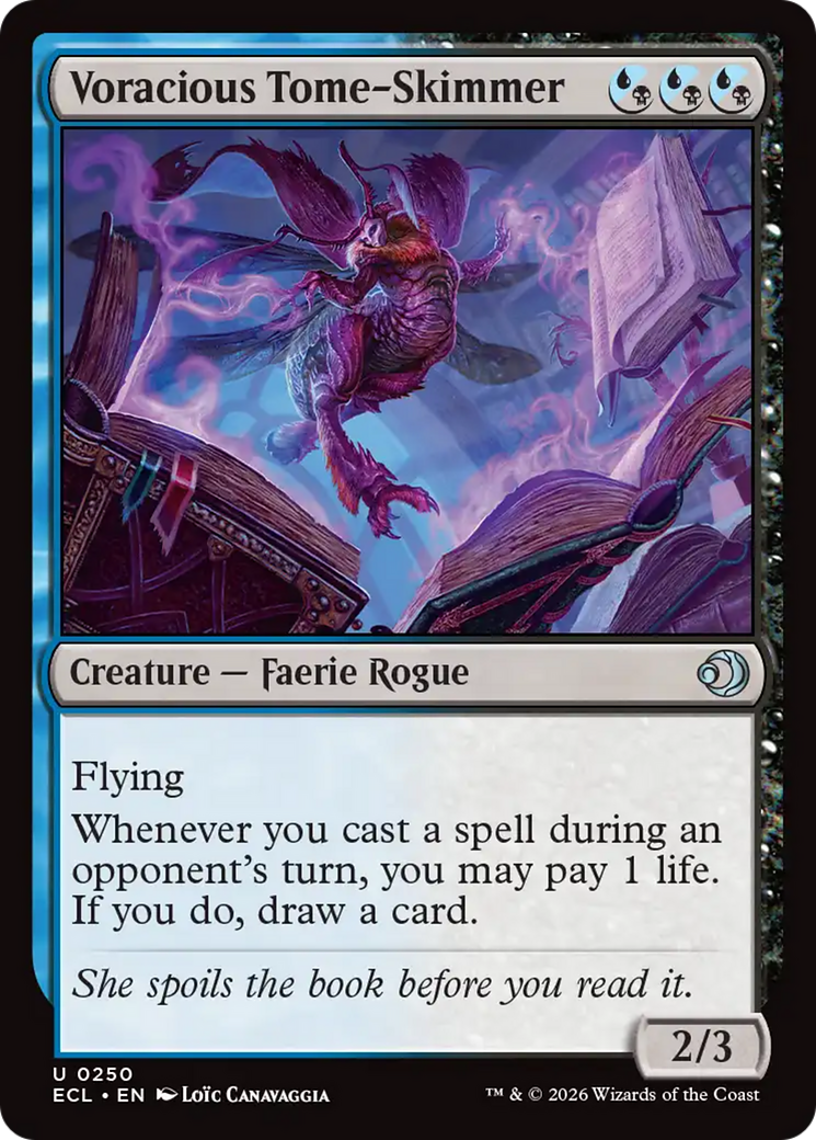 Voracious Tome-Skimmer [Lorwyn Eclipsed] | Exor Games Truro