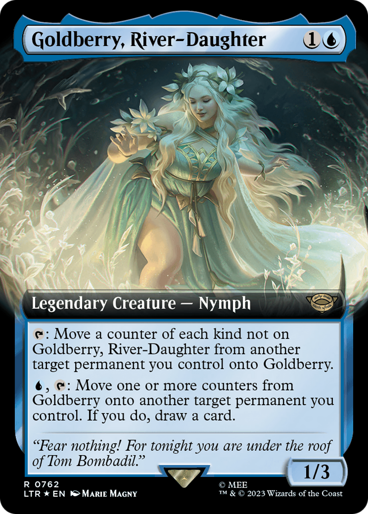 Goldberry, River-Daughter (Extended Art) (Surge Foil) [The Lord of the Rings: Tales of Middle-Earth] | Exor Games Truro