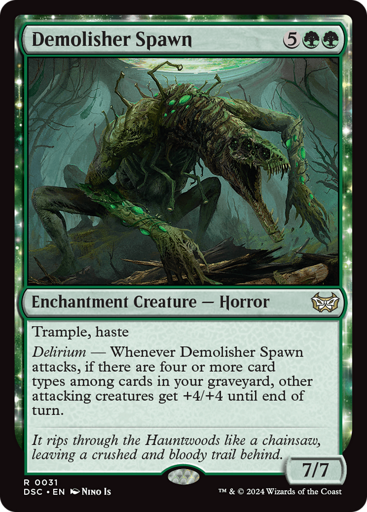 Demolisher Spawn [Duskmourn: House of Horror Commander] | Exor Games Truro