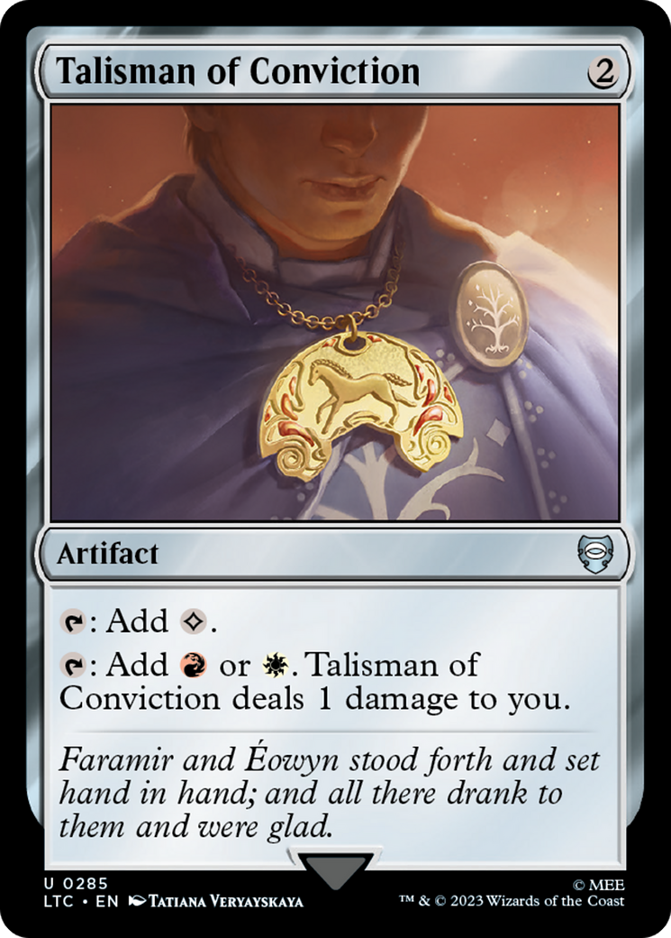Talisman of Conviction [The Lord of the Rings: Tales of Middle-Earth Commander] | Exor Games Truro