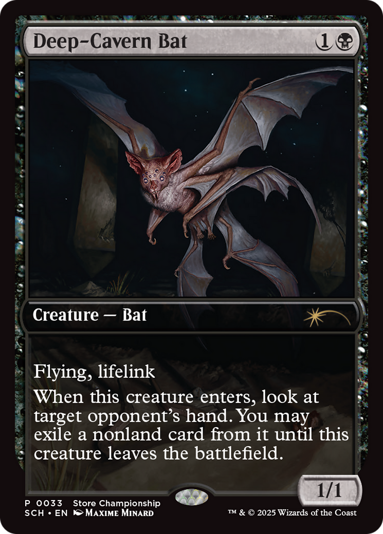 Deep-Cavern Bat [Store Championships 2025] | Exor Games Truro