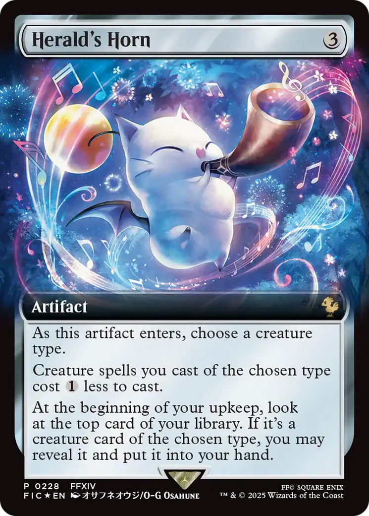 Herald's Horn (Extended Art) [FINAL FANTASY Promos] | Exor Games Truro