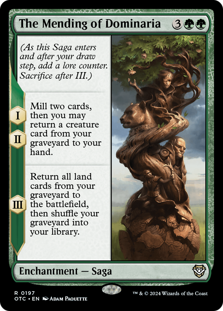 The Mending of Dominaria [Outlaws of Thunder Junction Commander] | Exor Games Truro
