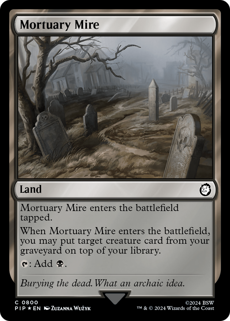 Mortuary Mire (Surge Foil) [Fallout] | Exor Games Truro