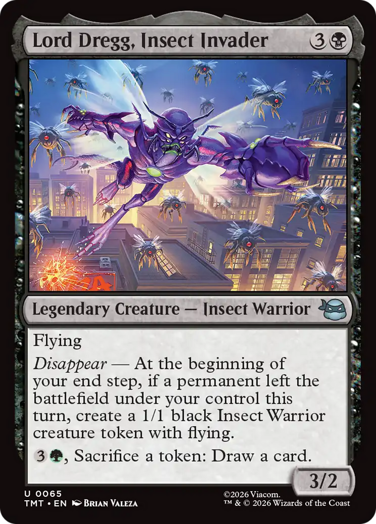 Lord Dregg, Insect Invader [Teenage Mutant Ninja Turtles] | Exor Games Truro
