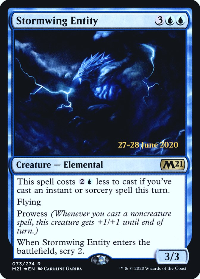 Stormwing Entity [Core Set 2021 Prerelease Promos] | Exor Games Truro