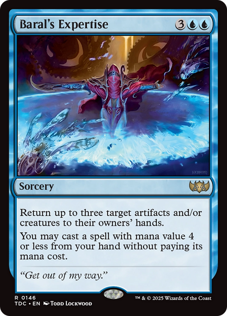 Baral's Expertise [Tarkir: Dragonstorm Commander] | Exor Games Truro