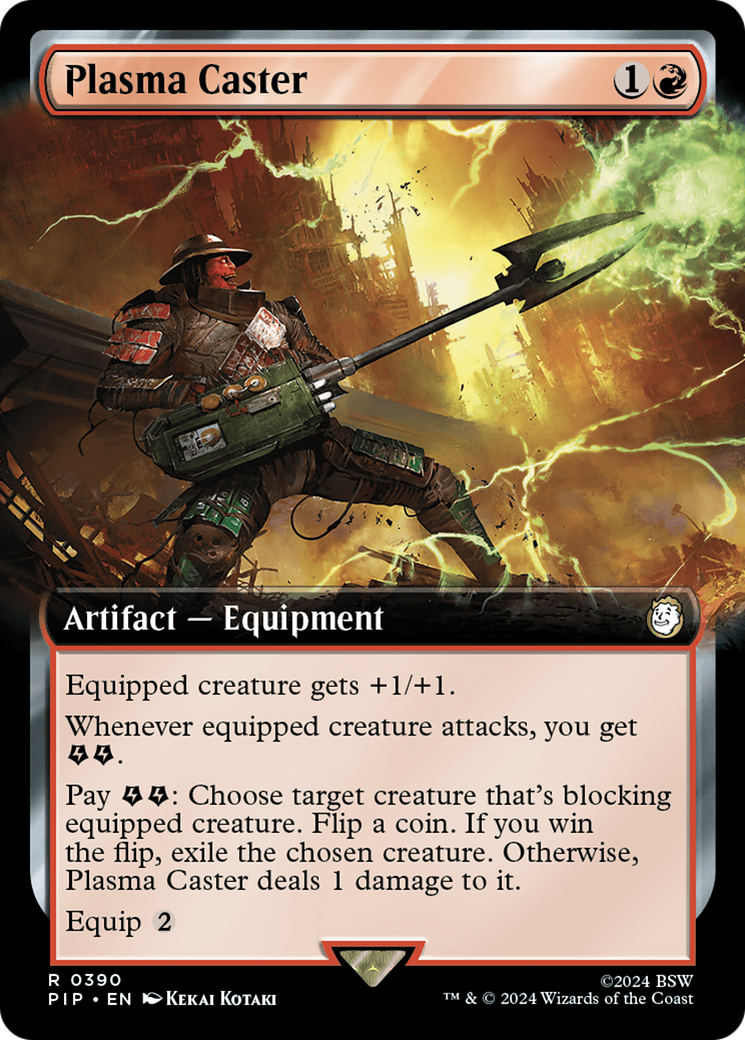 Plasma Caster (Extended Art) [Fallout] | Exor Games Truro