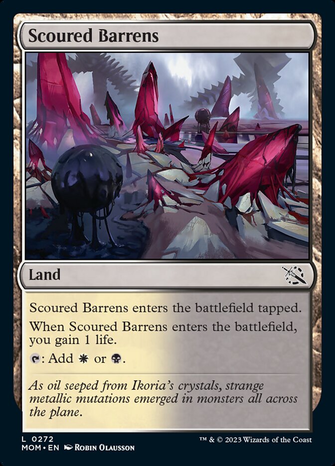 Scoured Barrens [March of the Machine] | Exor Games Truro