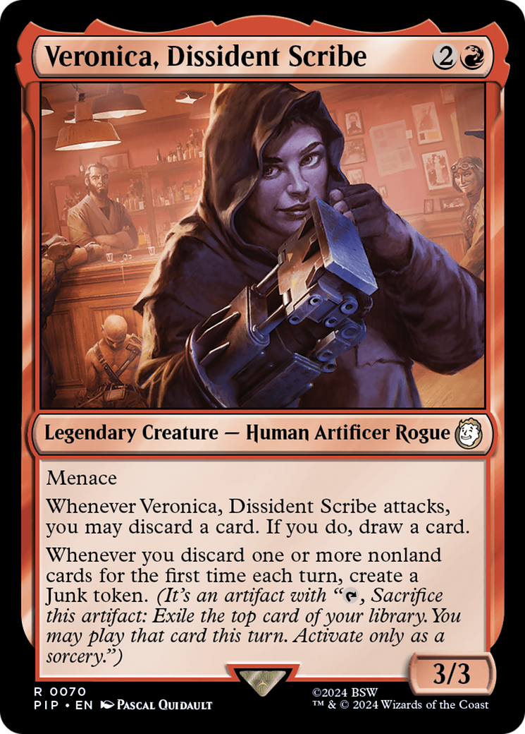 Veronica, Dissident Scribe [Fallout] | Exor Games Truro