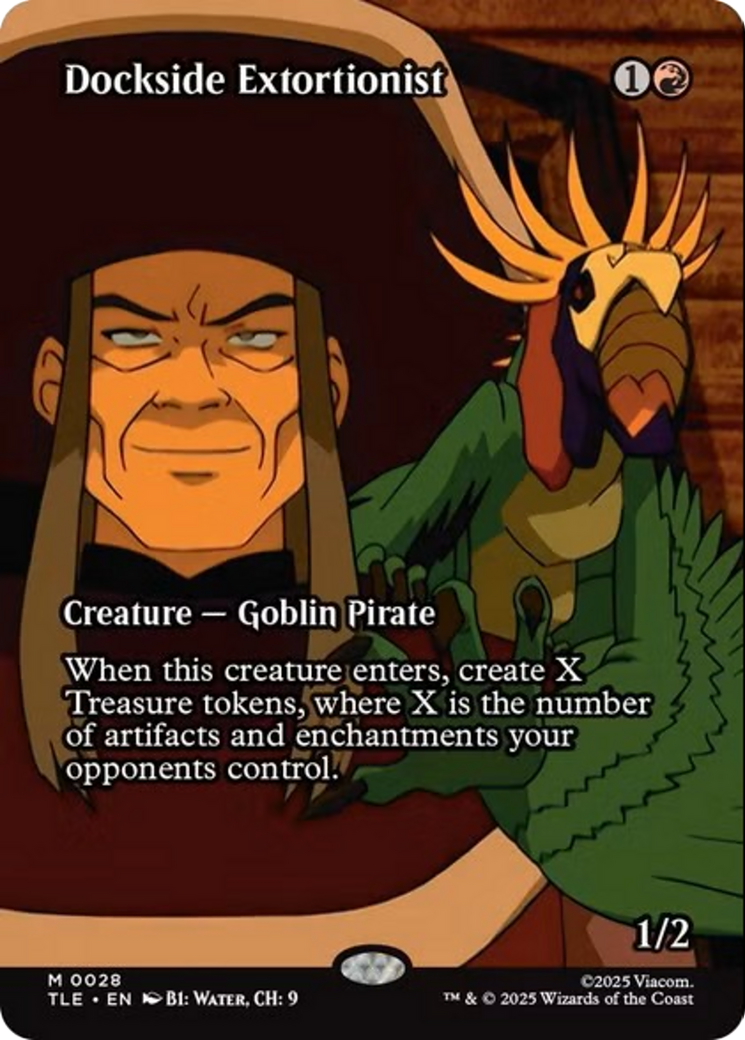 Dockside Extortionist (Borderless) [Avatar: The Last Airbender: Eternal-Legal] | Exor Games Truro