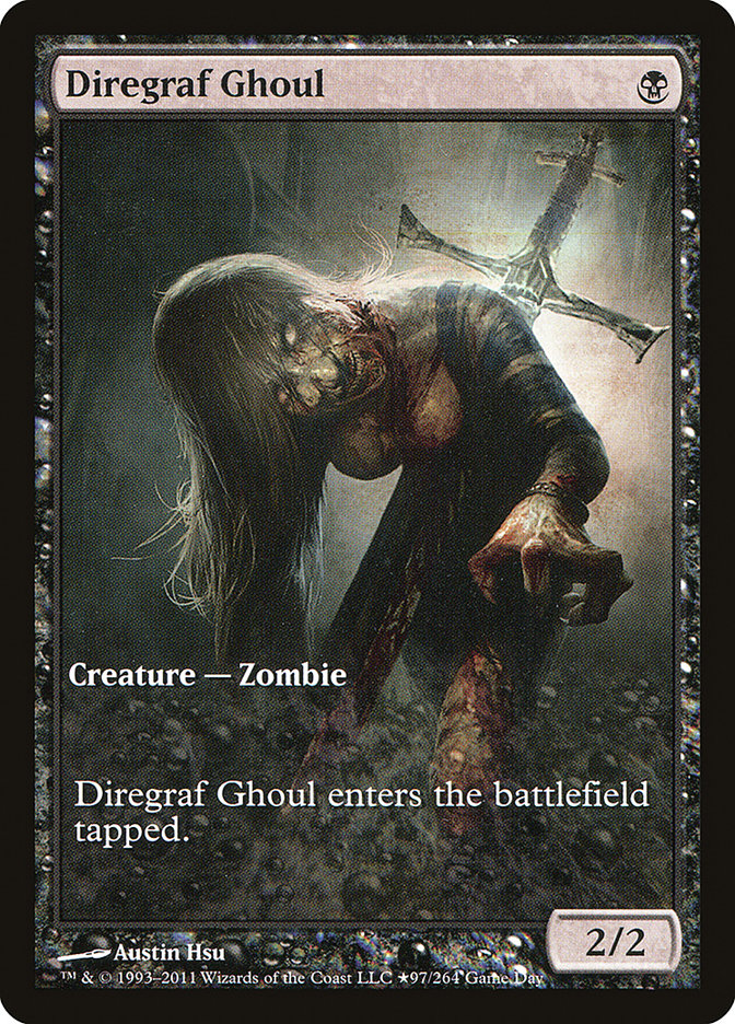 Diregraf Ghoul (Game Day) [Innistrad Promos] | Exor Games Truro