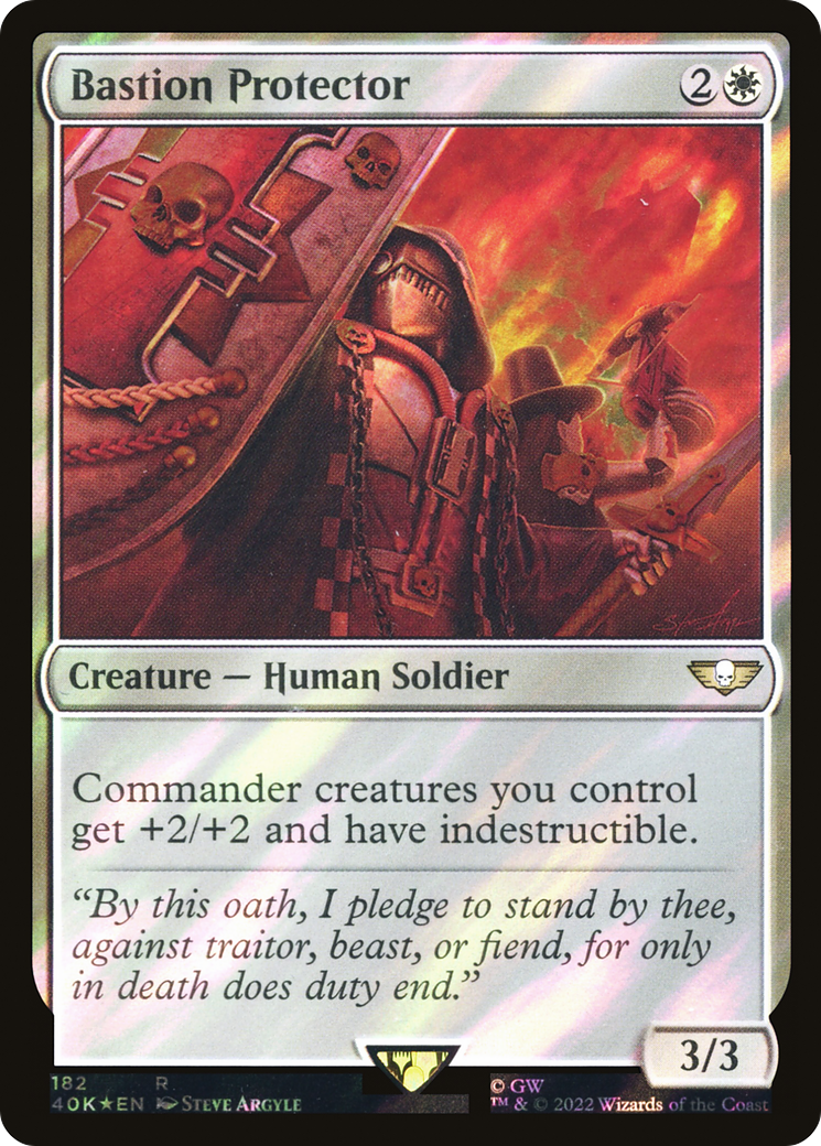Bastion Protector (Surge Foil) [Marvel Super Heroes Commander] | Exor Games Truro