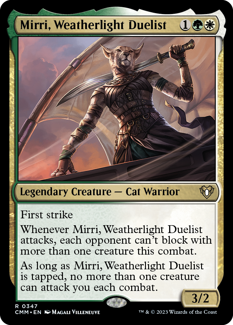 Mirri, Weatherlight Duelist [Commander Masters] | Exor Games Truro