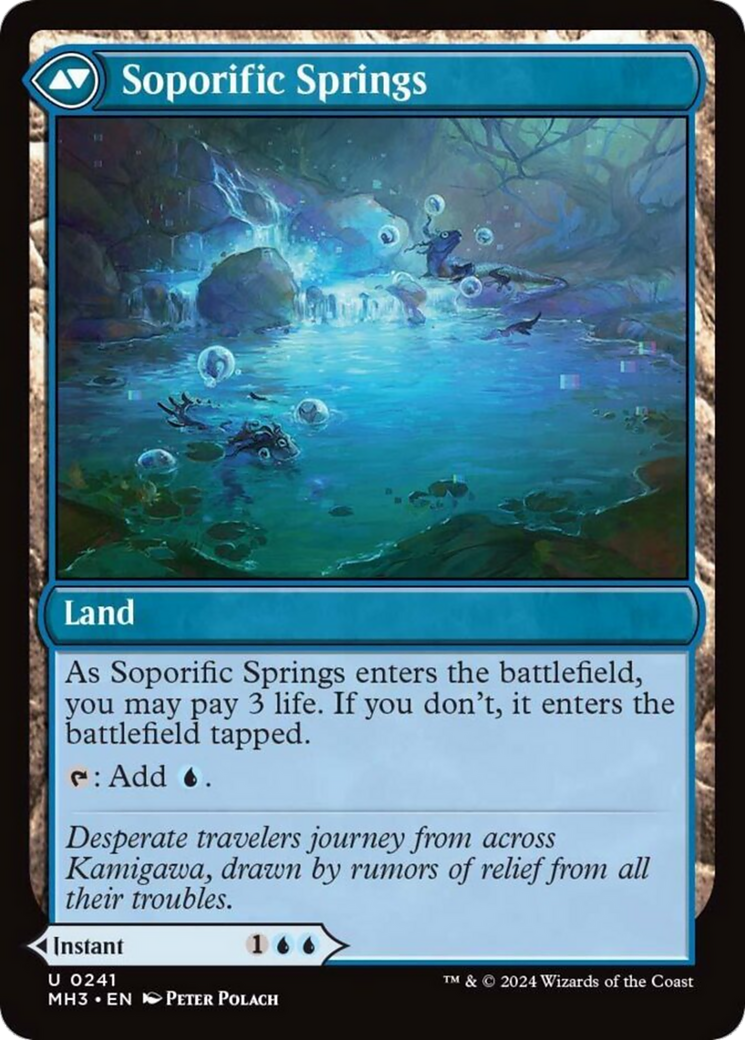 Sink into Stupor // Soporific Springs [Modern Horizons 3] | Exor Games Truro