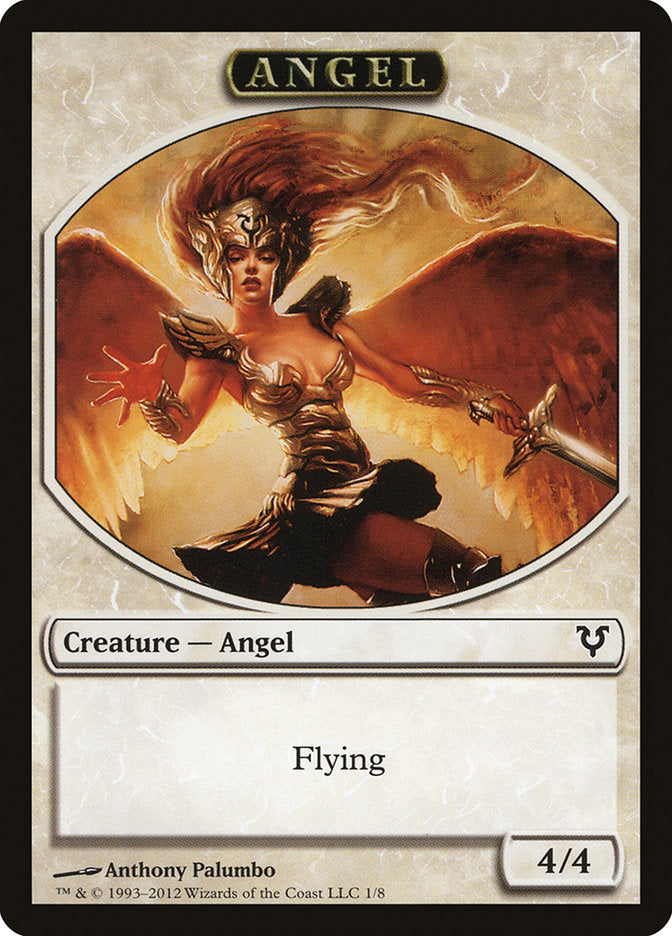 Angel Token [Avacyn Restored Tokens] | Exor Games Truro