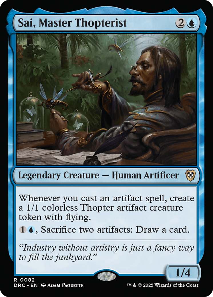 Sai, Master Thopterist [Aetherdrift Commander] | Exor Games Truro