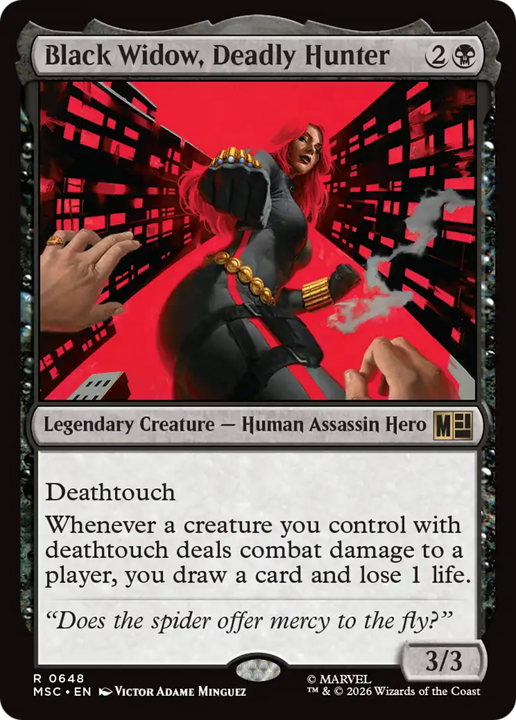 Black Widow, Deadly Hunter [Marvel Super Heroes Commander] | Exor Games Truro